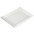 Winco WDP017-114 Porcelain Bright White Rectangular Platter (12 Each Per Case)