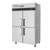 Turbo Air M3F47-4-N 51.75" W Two-Section Solid Door Reach-In M3 Freezer - 115 Volts
