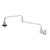 T&S Brass B-0594-CR Pot Filler Faucet wall mount double-jointed 24"