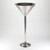 American Metalcraft WBSM42 14.75" Dia. x 31.5" H Martini Stainless Steel Wine Stand