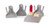 Vollrath 3672 9" x 8" x 2" Plastic Fry Bagger French Fry Scoop