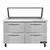 Continental Refrigerator SW48N18M-HGL-D 48" W Two-Section Four Drawer Mighty Top Sandwich Unit with Hinged Glass Lid