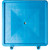 Carlisle C223614 Opticlean Glass Rack Dolly 350 Lb. Capacity Polypropylene Blue
