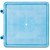 Carlisle C223614 Opticlean Glass Rack Dolly 350 Lb. Capacity Polypropylene Blue
