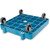 Carlisle C223614 Opticlean Glass Rack Dolly 350 Lb. Capacity Polypropylene Blue