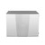 Atosa YRM0450A-161 30.75" W Stainless Steel Air-Cooled Half Size and Half Dice Cubes Ice Machine - 115 Volts