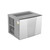 Atosa YRM0450A-161 30.75" W Stainless Steel Air-Cooled Half Size and Half Dice Cubes Ice Machine - 115 Volts