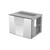Atosa YRM0450A-161 30.75" W Stainless Steel Air-Cooled Half Size and Half Dice Cubes Ice Machine - 115 Volts