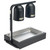Winco EHL-PH-B Universal Dump Station Pan Holder Holds 2-1/2