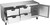 Beverage Air UCRD72AHC-4 72"W Three-Section Reach-In Undercounter Refrigerator