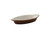 Tuxton B1N-080 8 Oz. Ceramic Caramel/Eggshell Oval / Oblong Welsh Rarebit (1 Dozen)