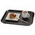 Cambro 1520CWNS110 15" Black Rectangle Camwear Tray - 12/Case
