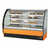 Infrico USA IDC-VBR18SS 75.31" W White Stainless Steel Self Service Refrigerated Curved Display Case - 115 Volts