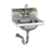 Eagle Group HSA-10-FAW Hand Sink Wall Mount 13-1/2"W x 9-3/4" Front-to-Back x 6-3/4" Deep Bowl