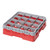 Cambro 16S418163 Camrack Glass Rack With Soft Gray Extender - 5 Cases