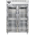 Continental Refrigerator D2RNGDHD 52" W Two-Section Glass Door Reach-In Designer Line Refrigerator