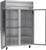 Beverage Air HFPS2HC-1G 52" W Two-Section Glass Door Reach-In Horizon Series Freezer - 115 Volts