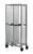 New Age NS603A 62.13"H 52 Pizza Pan Rack with 2" Spacing