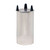 Lakeside 500925 Easy-Glide 9.13" Dia. Round Stainless Steel 1-Tube Shielded Dish Dispenser - ADA Height