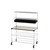 Metro CR2448DSS Delivery Staging / Drive-Thru Station with Wire Shelving 49 3/4" x 27 3/4" x 65 3/4"