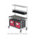 Metro CR2448DSS Delivery Staging / Drive-Thru Station with Wire Shelving 49 3/4" x 27 3/4" x 65 3/4"