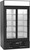 Beverage Air MMR38HC-1-B 43.5" W Two-Section Glass Door MarketMax Refrigerated Merchandiser