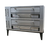 Marsal SD-660 STACKED-NG Natural Gas Pizza Oven Double Deck 7"