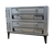Marsal SD-660 STACKED-NG Natural Gas Pizza Oven Double Deck 7"