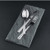 Winco 0082-01 5-7/8" 18/0 Stainless Steel Teaspoon (24 Pieces Per Pack)