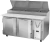 Victory VPP60HC 60.13" W Two-Section Two Door Two Door UltraSpec Series Pizza Prep Table