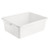 CAC China BTDB-5WT 5" H White Polypropylene Bus Box (1 Each)