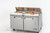 Migali C-SP60-16-HC 60.2" W Two-Section Two Door Competitor Series Refrigerated Counter/Sandwich Prep Table