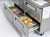 Migali C-SP60-16-HC 60.2" W Two-Section Two Door Competitor Series Refrigerated Counter/Sandwich Prep Table