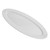 American Metalcraft MEL50 Plastic White Oval Endurance Boat Platter
