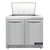 Continental Refrigerator D36N12M-FB 36" W Two-Section Two Door Designer Line Mighty Top Sandwich Unit