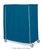 Metro 21X48X74Vucmb Metro Cart Cover 48"W Uncoated Denier Nylon With Velcro Fastener Mariner Blue