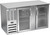 Beverage Air BB58HC-G-S 59" W Two-Section Glass Door Refrigerated Back Bar Storage Cabinet - 115 Volts