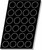 Matfer Bourgeat 336045 Flexipan Muffin Mold 3-7/8 Oz. Cap. 3"L x 1-1/2"W Food Grade Silicone
