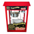 Adcraft PCM-8L 8 Oz. Red Counter Model Popcorn Machine - 120 Volts