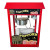 Adcraft PCM-8L 8 Oz. Red Counter Model Popcorn Machine - 120 Volts