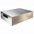 Lakeside 555 24.5" W Silver Stainless Steel Rectangular Standard Chef Cutting Board and Riser