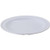 Winco MMPR-6W
 6-3/8"
 Plastic
 White
 Round
 Plate
 4 Dozen (contains 1 Dozen)
