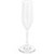 Carlisle 564407 6 Oz. Polycarbonate Clear Alibi Champagne Flute