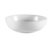 CAC China MXS-16 12.5 Qt. Super White Porcelain Round Catering Collection Mix Salad Bowl (4 Each Per Case)