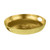 American Metalcraft ATHG16 16" Aluminum Gold Round Beverage Tray