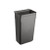 CAC China BTUC-RB Black Refuse Bin for Utility Cart BTUC Series (3 Each Per Case)