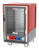 Metro C535-CFC-4 C5 3 Series Red Half-Size Insulated Heated Holding & Proofing Cabinet with Clear Door and Fixed Wire Slides - 120V