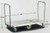 Lakeside 456 53.5" W Stainless Steel Dual Handle Platform Truck