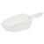 Winco PS-32 32 Oz. Flat Bottom Polycarbonate Utility Scoop