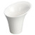 Winco WDP003-205 5" 8 Oz. Porcelain Creamy White Round Snack Cup (24 Each Per Case)